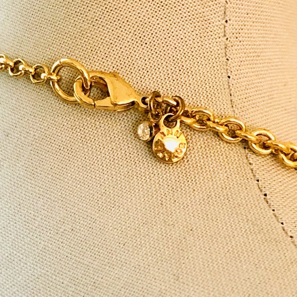 Vintage Ann Taylor Statement Blue Necklace - Picture 7 of 12